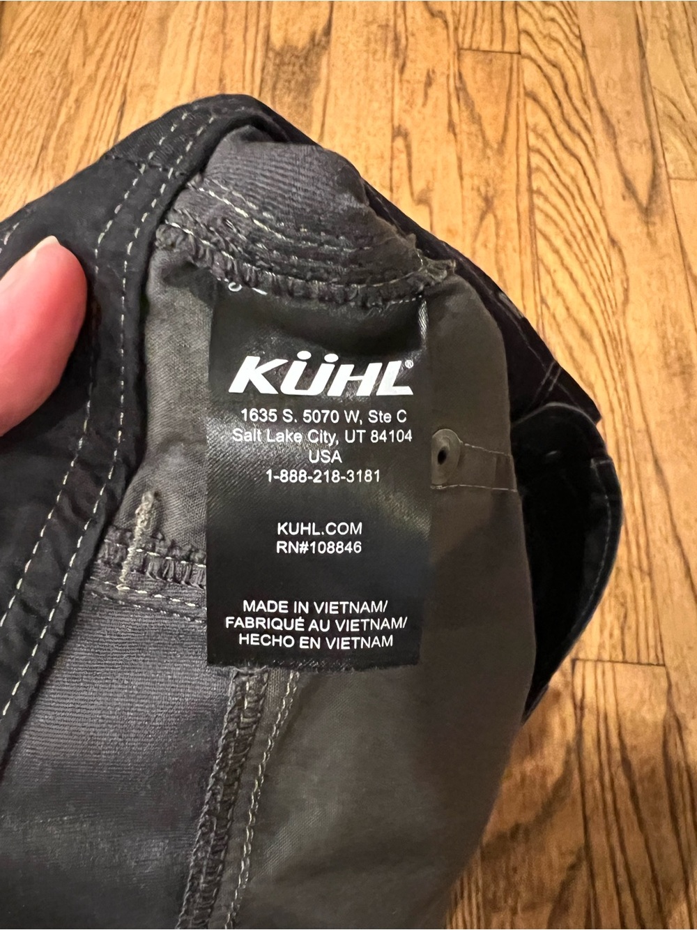 Kuhl Men's Olive Cargo Shorts Size 36 - Picture 4 of 6